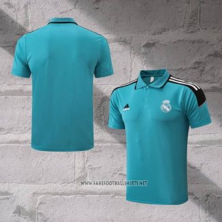 Real Madrid Shirt Polo 2022 Blue