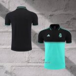 Real Madrid Shirt Polo 2022-2023 Black and Green