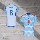 Spain Player Koke Away Shirt 2022