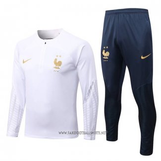 Sweatshirt Tracksuit France 2022-2023 White