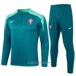 Sweatshirt Tracksuit Portugal 2024-2025 Green