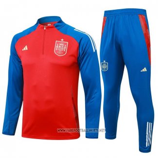 Sweatshirt Tracksuit Spain 2024-2025 Red