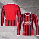 AC Milan Home Shirt Long Sleeve 2024-2025