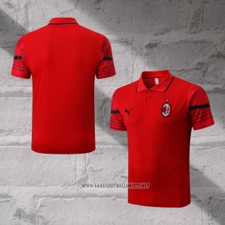 AC Milan Shirt Polo 2022-2023 Red