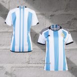 Argentina Home 3 Star Shirt Women 2022