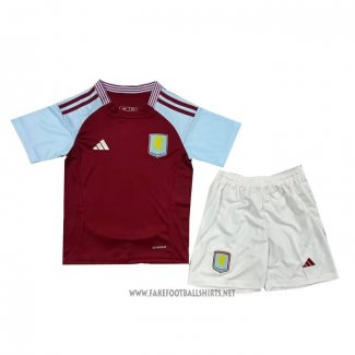 Aston Villa Home Shirt Kid 2024-2025