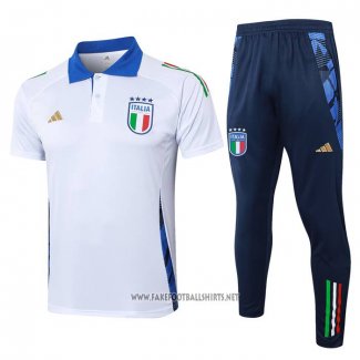 Conjunto Polo Italy 2024-2025 White