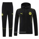 Hooded Tracksuit Borussia Dortmund 2024 Black