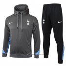 Hooded Tracksuit Tottenham Hotspur 2024-2025 Grey