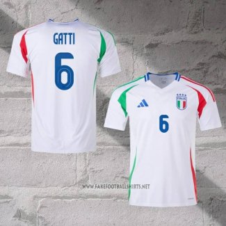 Italy Player Gatti Away Shirt 2024-2025