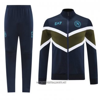 Jacket Tracksuit Napoli 2024-2025 Blue Green