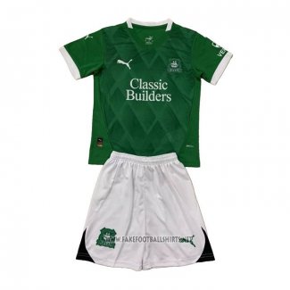 Plymouth Argyle Home Shirt Kid 2024-2025