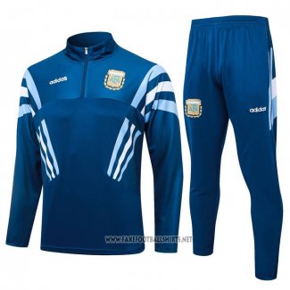 Sweatshirt Tracksuit Argentina 2024-2025 Blue