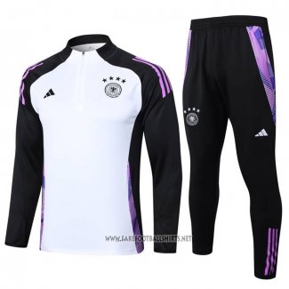 Sweatshirt Tracksuit Germany Kid 2024-2025 White