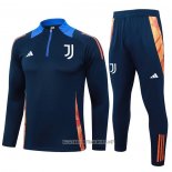 Sweatshirt Tracksuit Juventus Kid 2024-2025 Blue