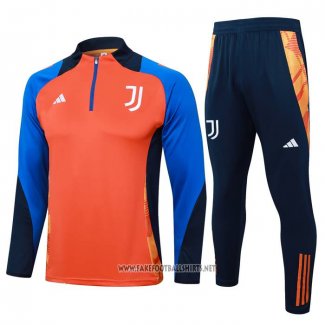 Sweatshirt Tracksuit Juventus Kid 2024-2025 Orange