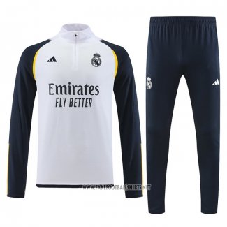 Sweatshirt Tracksuit Real Madrid 2023-2024 White