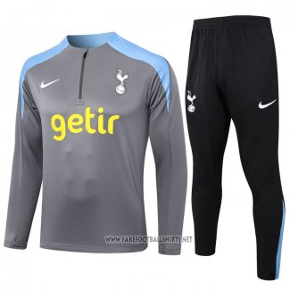 Sweatshirt Tracksuit Tottenham Hotspur 2024-2025 Grey