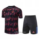 Tracksuit Manchester United Short Sleeve 2022 Red - Shorts