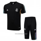 Tracksuit Real Madrid Short Sleeve 2023-2024 Black - Shorts