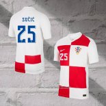 Croatia Player Sucic Home Shirt 2024