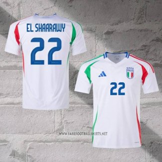 Italy Player El Shaarawy Away Shirt 2024-2025