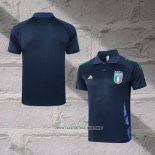 Italy Shirt Polo 2024-2025 Blue