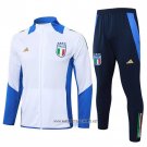 Jacket Italy 2024-2025 White and Blue