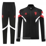 Jacket Tracksuit Manchester United Kid 2024-2025 Black