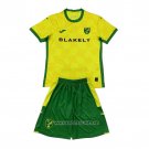 Norwich City Home Shirt Kid 2024-2025