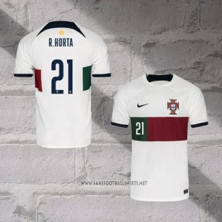 Portugal Player R.Horta Away Shirt 2022