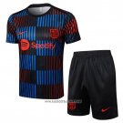 Tracksuit Barcelona Short Sleeve 2024 Blue - Shorts