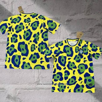 Brazil Shirt Pre-Match 2024 Yellow Green