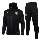 Hooded Tracksuit Barcelona 2024-2025 Black