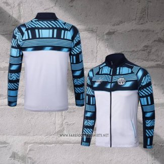 Jacket Olympique Marseille 2022-2023 Blue and White