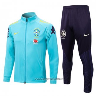 Jacket Tracksuit Brazil 2022-2023 Blue