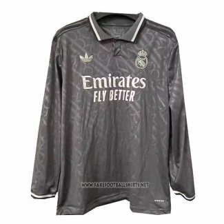 Real Madrid Third Shirt Long Sleeve 2024-2025