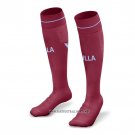 Socks Aston Villa Home 2023-2024