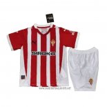 Sporting Gijon Home Shirt Kid 2024-2025