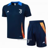 Tracksuit Juventus Short Sleeve 2024-2025 Blue - Shorts