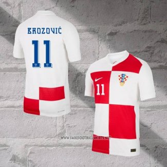 Croatia Player Brozovic Home Shirt 2024