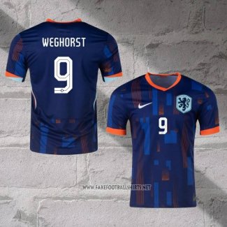 Holland Player Weghorst Away Shirt 2024-2025