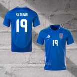 Italy Player Retegui Home Shirt 2024-2025