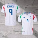 Italy Player Scamacca Away Shirt 2024-2025