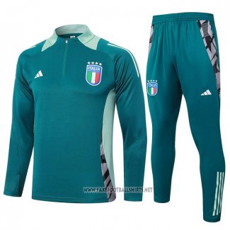 Sweatshirt Tracksuit Italy 2024-2025 Green