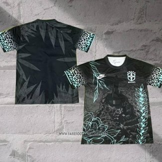 Brazil Jesus Shirt 2024-2025 Black Thailand