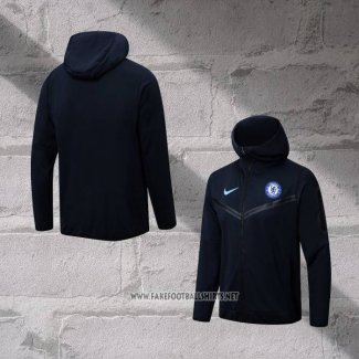 Chaqueta con Capucha del Chelsea 2022-2023 Blue