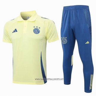 Conjunto Polo Ajax 2024-2025 Yellow