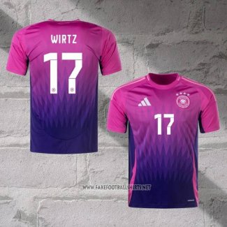 Germany Player Wirtz Away Shirt 2024