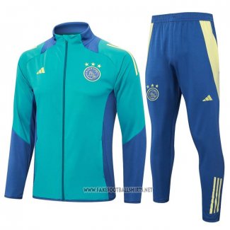 Jacket Tracksuit Ajax Kid 2024-2025 Green